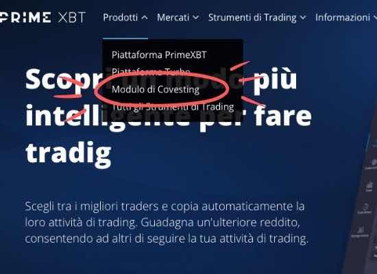 social trading bitcoin con primexbt covesting